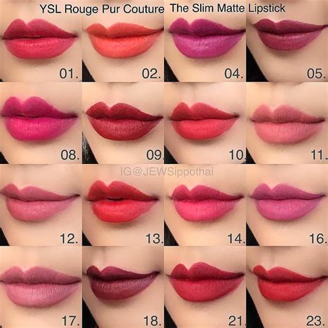 ysl liquid lipstick shade 12|YSL lipstick color chart.